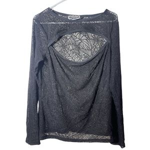 Killstar Spiderweb Mesh cut out top